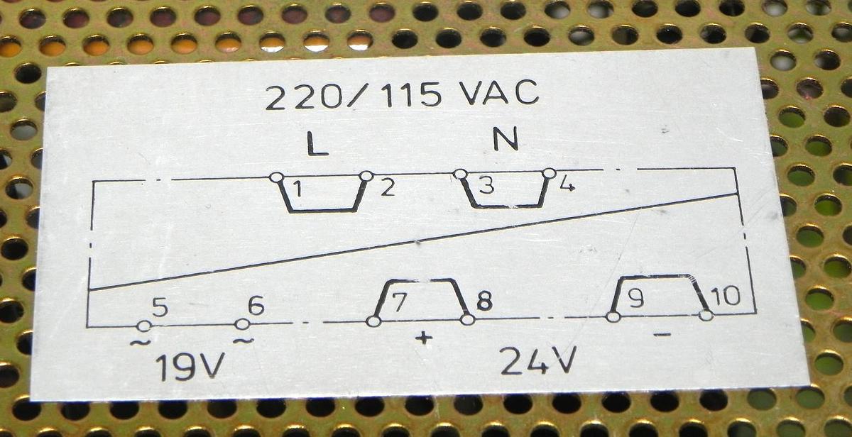 Used STROMBERG SPS-24/6 POWER SUPPLY CODE NO. 57167041-B SPS246