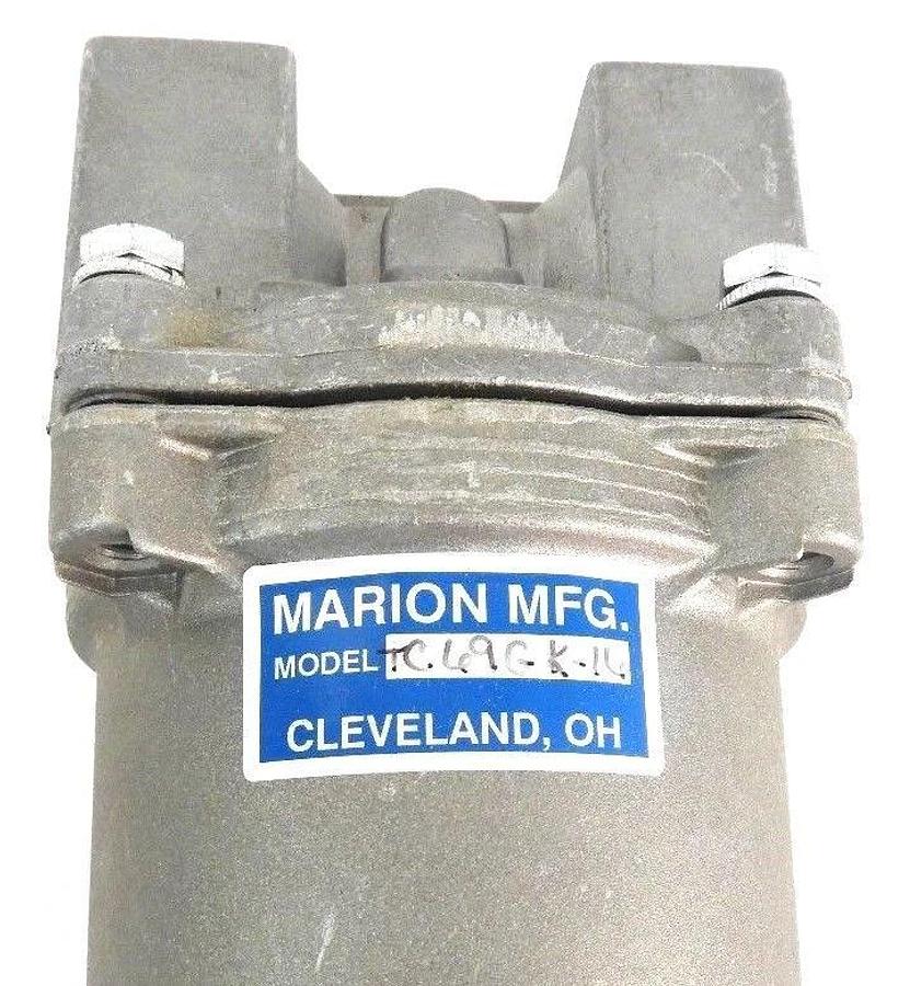 Used NIB MARION MANUFACTURING TC69GK-16 FILTER HOUSING LOW PRESSURE T-LINE