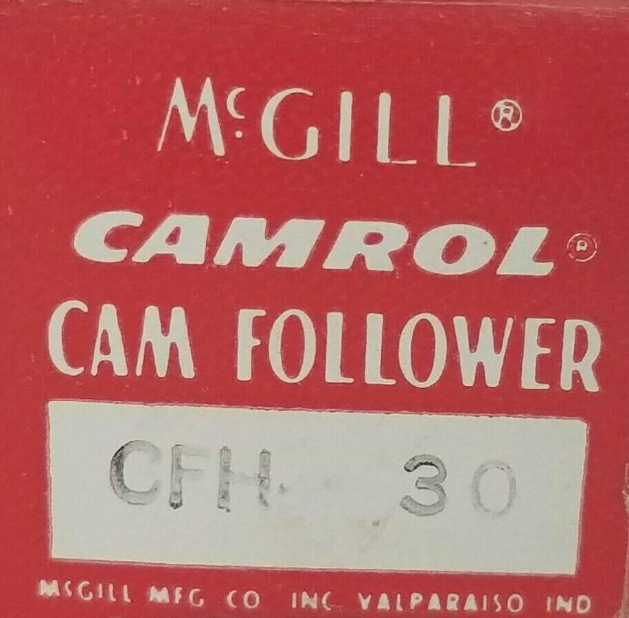 NIB MCGILL CFH30 CAMROL CAM FOLLOWER CFH 30
