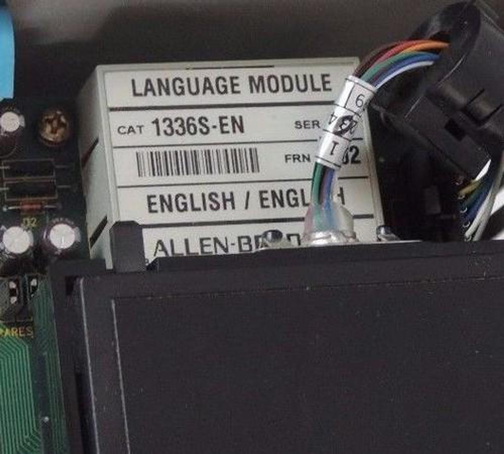 Used ALLEN BRADLEY 1336S-BRF05-AA-EN-L6 DRIVE 1336 PLUS SER D 1336SBRF05AAENL6