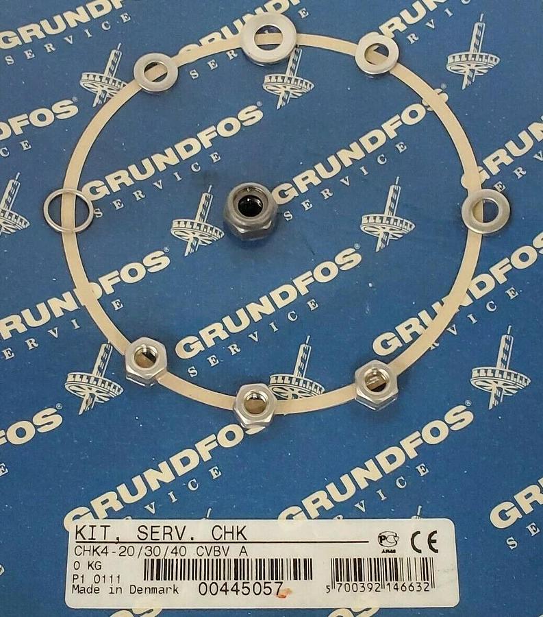 Used NEW GRUNDFOS 00445057 KIT, SERV. CHK CHK4-20/30/40 CVBV A