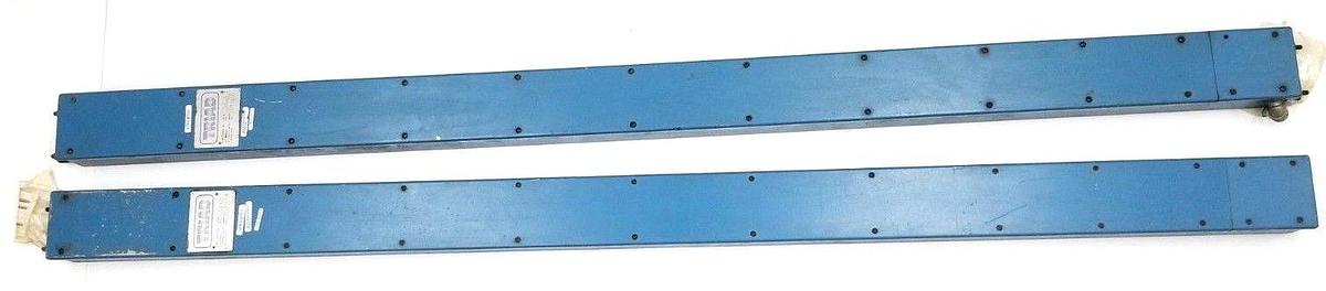 Used TRIAD CONTROLS INC. TR-72-AC-AU LIGHT CURTAIN SET 72" TR72ACAU REPAIRED