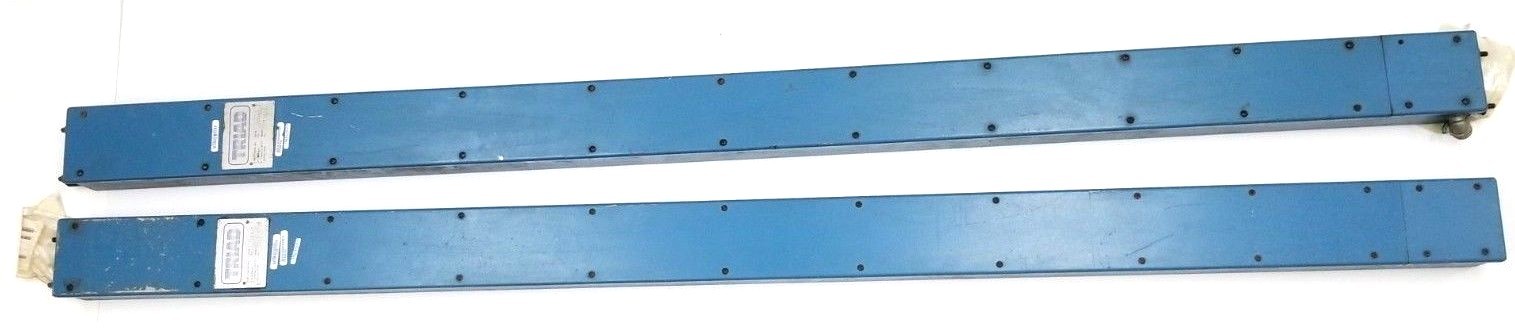 Used TRIAD CONTROLS INC. TR-72-AC-AU LIGHT CURTAIN SET 72" TR72ACAU REPAIRED
