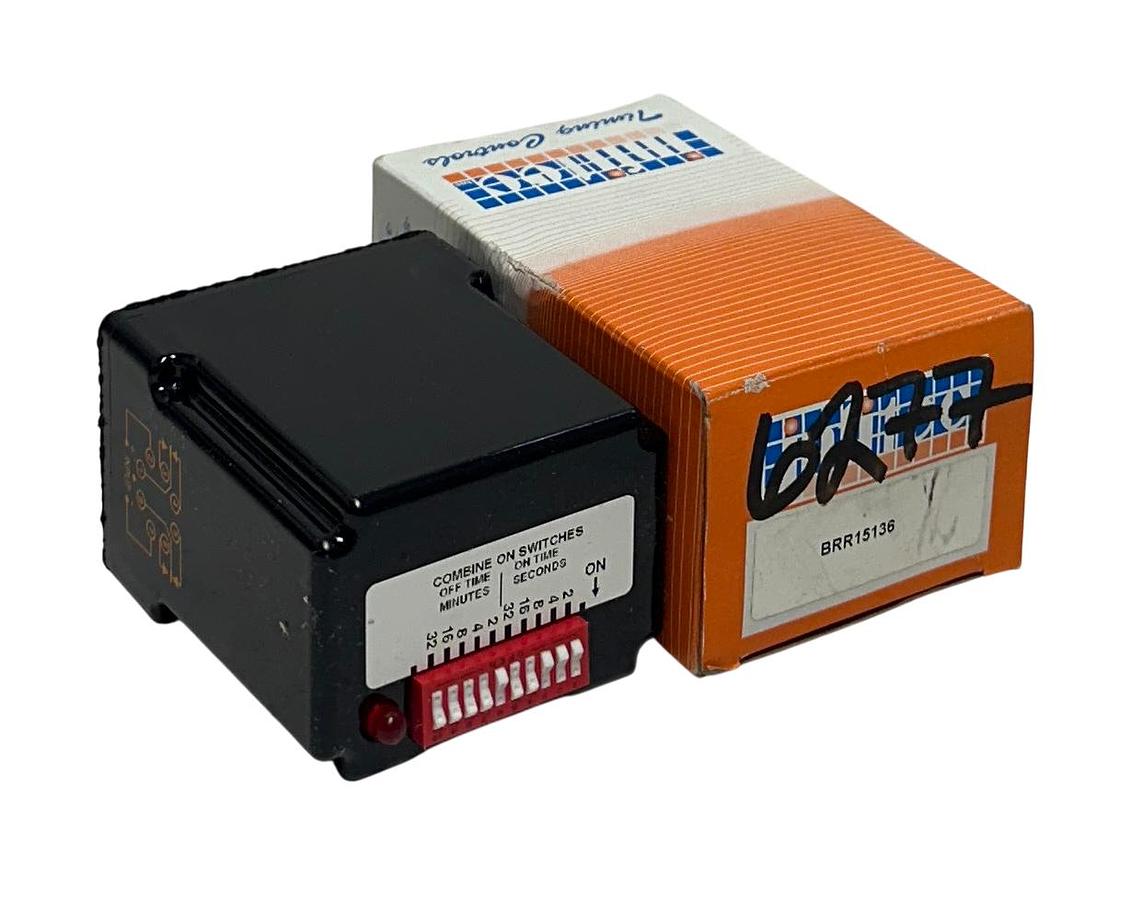 Used INFITEC TIMING CONTROLS BRR15136 TIME DELAY RELAY BRR SERIES 120VAC 10A NSMP