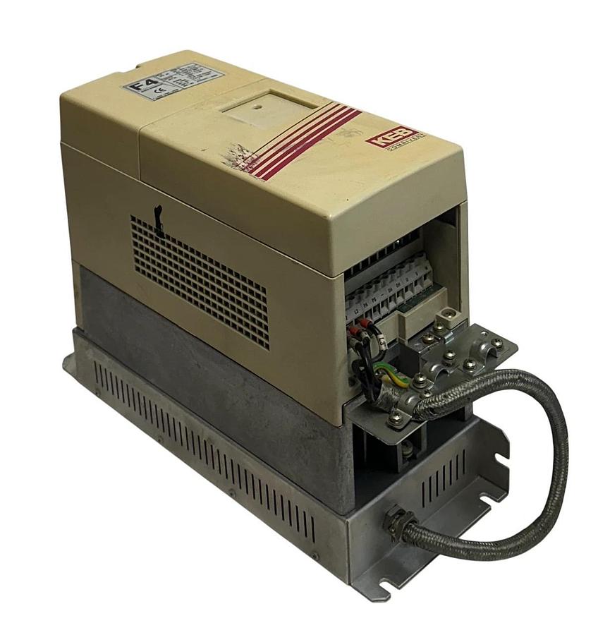 Refurbished KEB 14.F4.C3E-3440 / 14F4C3E3440 KEBCO F4 COMBIVERT AC DRIVE 10HP 2/4P REPAIRED