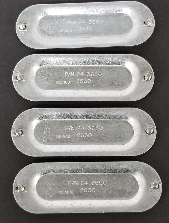 LOT OF 4 NEW KILLARK 0L-10M COVER PLATES 24-3650