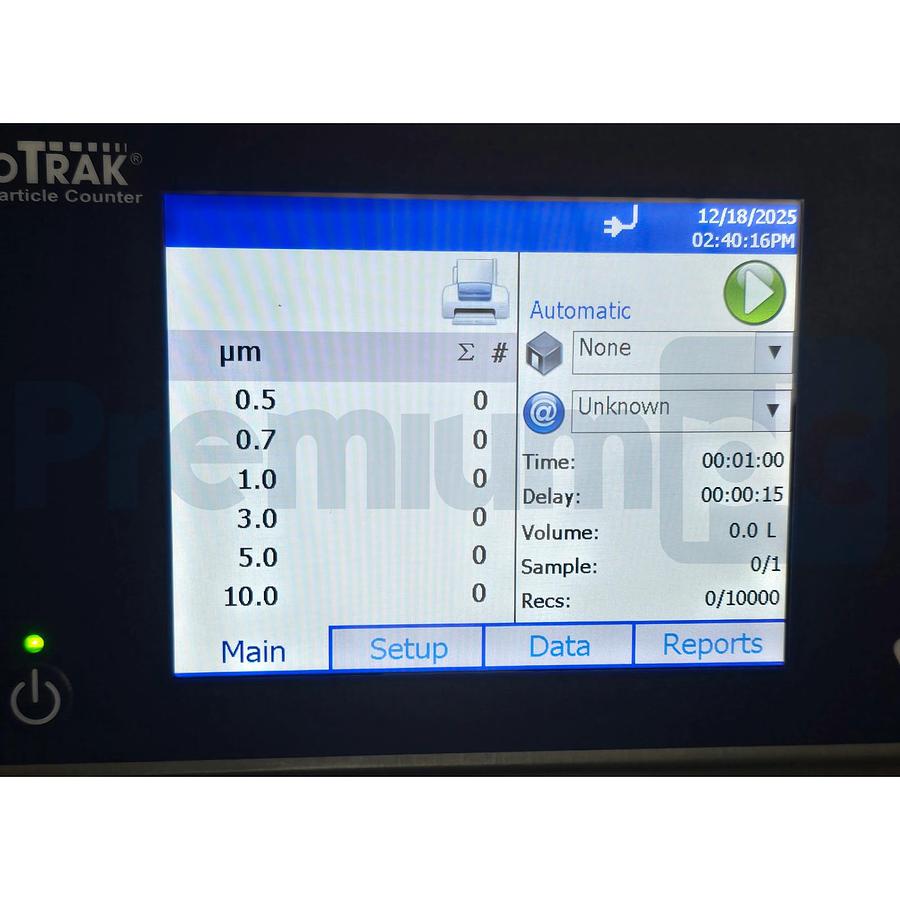 Used TSI AeroTrak APC 9510-02 | 9510 Portable Particle Counter 0.5-25µm 1.0 CFM USPI