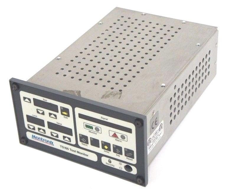 Used MONTRONIX TS100 TOOL MONITOR 120/230V, 50/60HZ, 33W