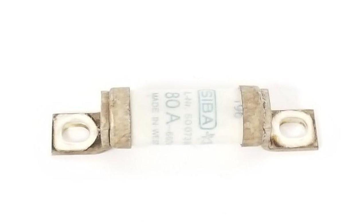 Used SIBA L-NR. 5007306 ULTRA RAPID FUSE 80A 660V