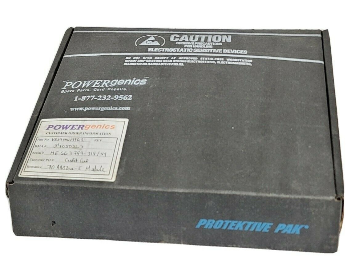 Used ABB BROWN BOVERI 70AA02A-E CONTROL CARD HESG 446433 R1 ANALOG OUTPUT MODULE