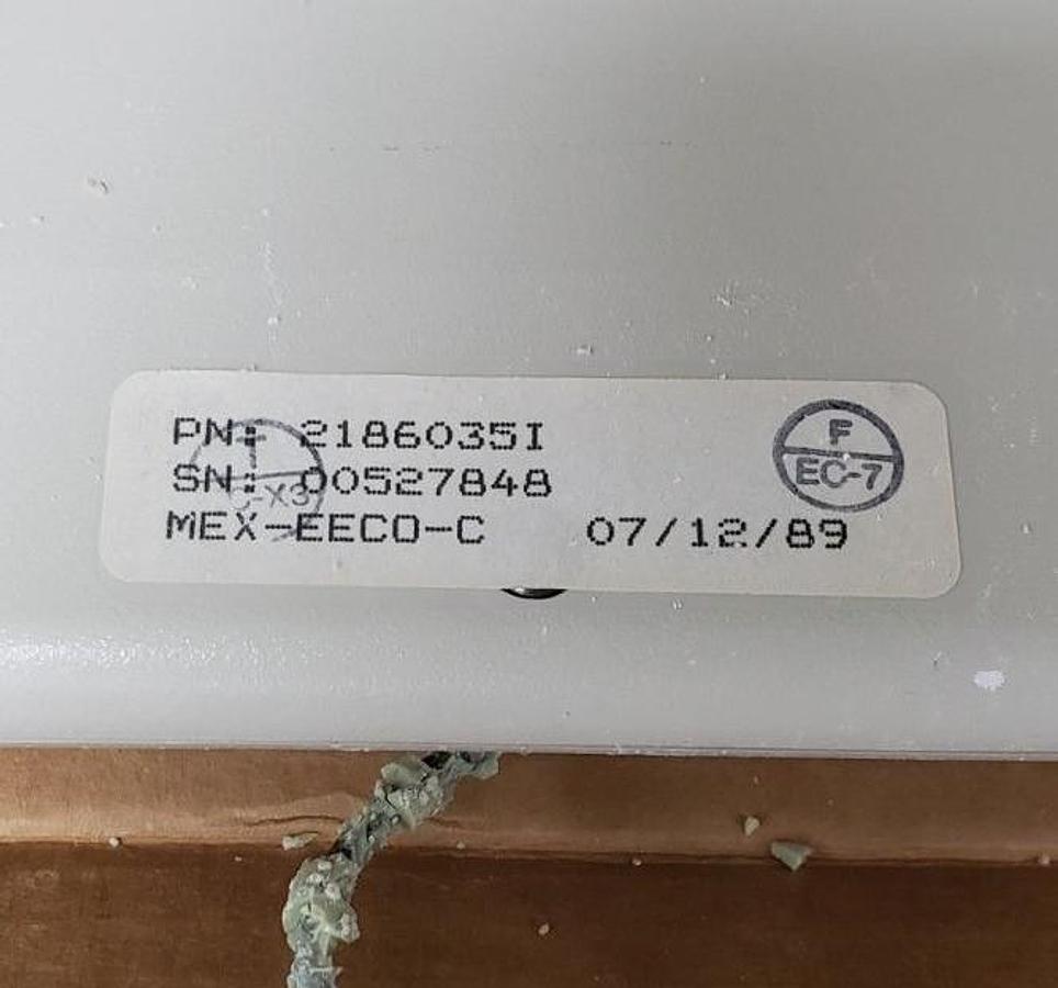 Used MAXI MODEL 218603XC TYPE B1 B2 SPEEDMAX 25000 MECHANICAL KEYBOARD *DAMAGED*