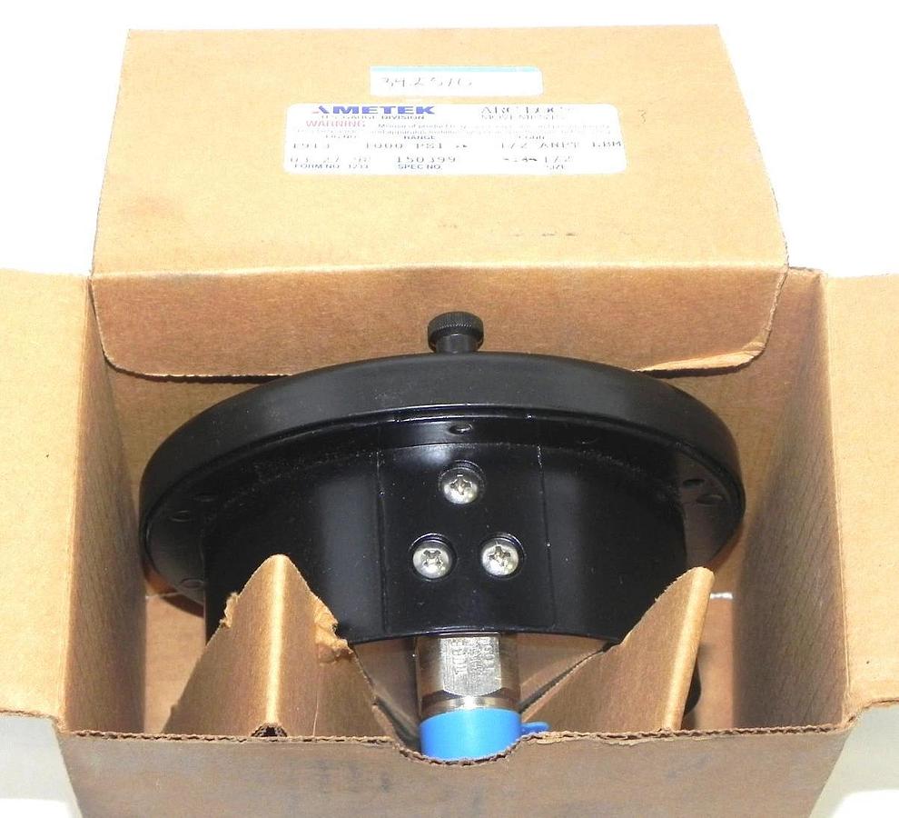 Used NEW IN BOX AMETEK GAUGE FORM NO. 03-27-98 SPEC NO. 150399 FIG NO. 1913