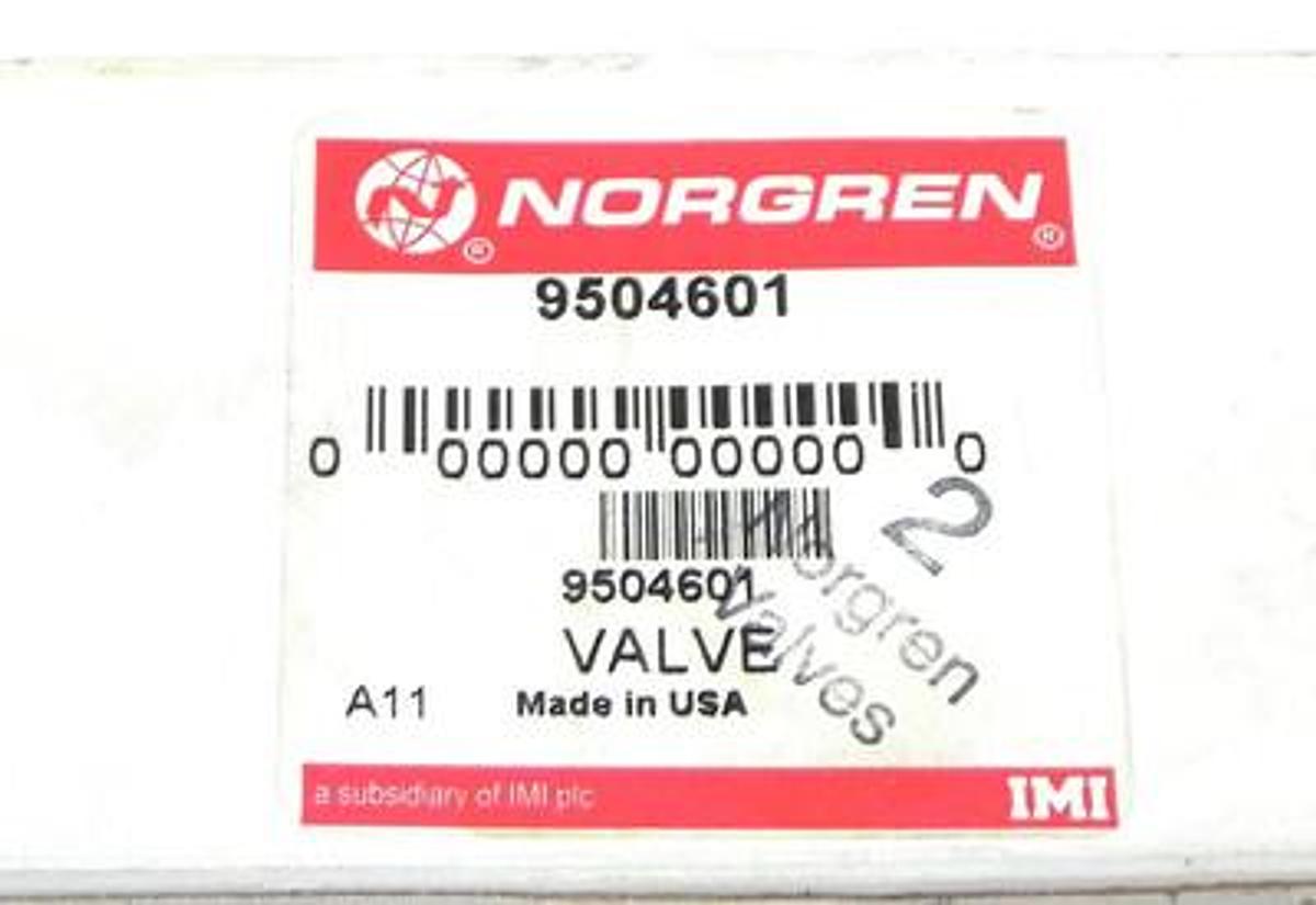 NIB NORGREN 9504601 VALVE