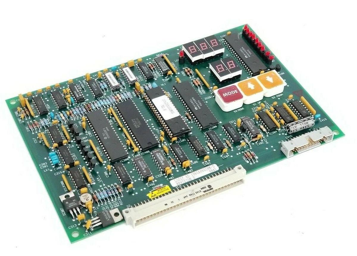 Used BOSTON FINCOR 106168601HM-D LOGIC CONTROL BOARD REV. D 106168601HM