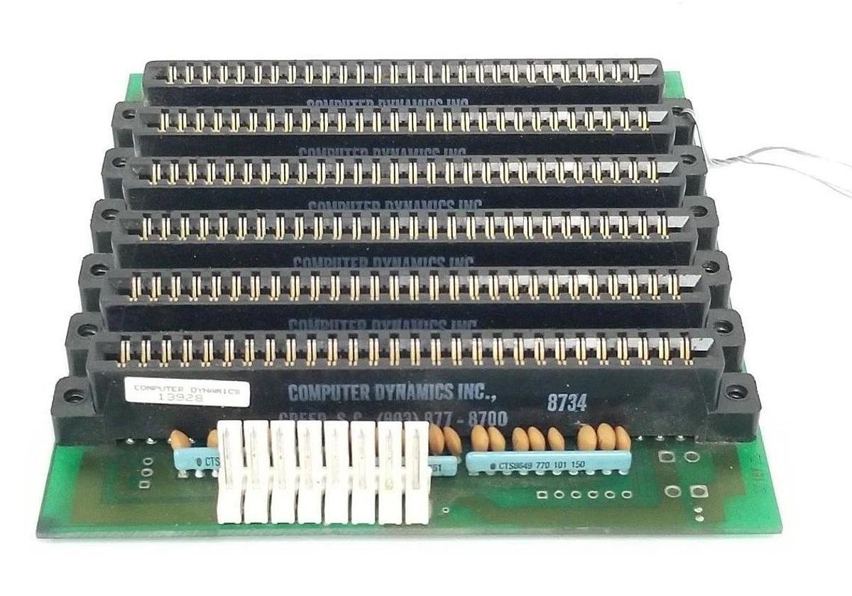 Used COMPUTER DYNAMICS INC. 13928 BACKPLANE BOARD