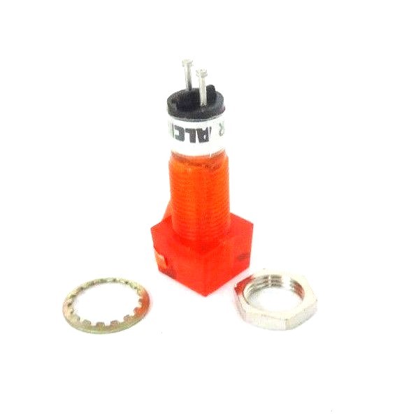 Used NEW ALCO BND-2R INDICATOR STANDARD AMBER FOR 115V NEON BND2R
