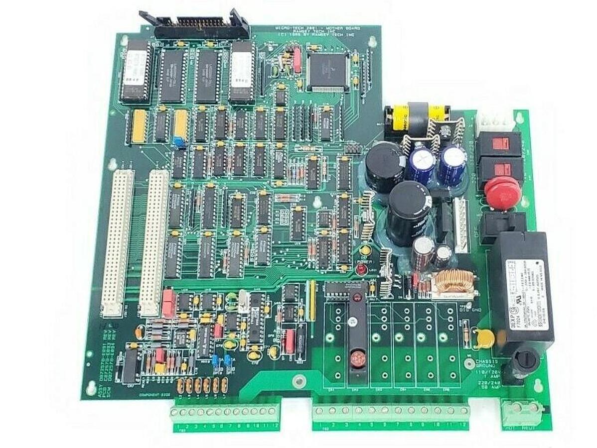 Used NEW RAMSEY TECHNOLOGY INC D07257B-E121-A MOTHER BOARD REV. I