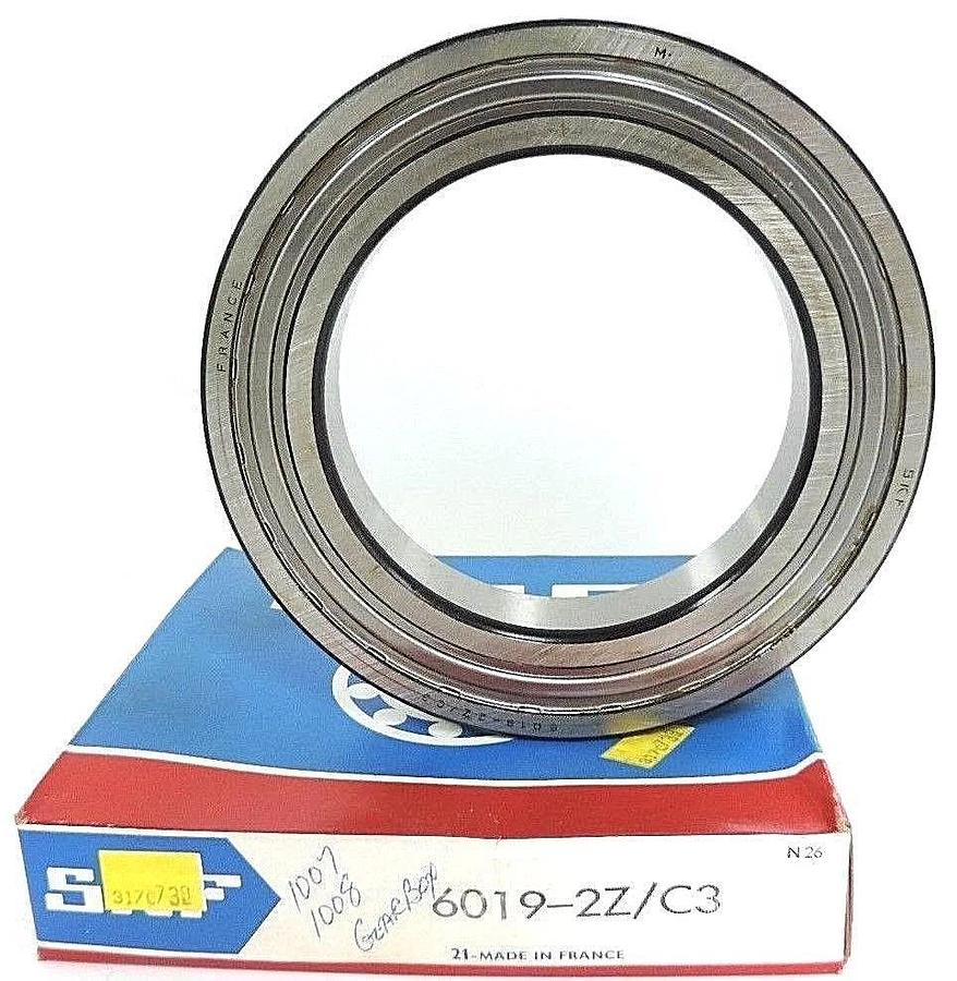 Used NIB SKF 6019-2Z/C3 SINGLE ROW BALL BEARING 60192ZC3