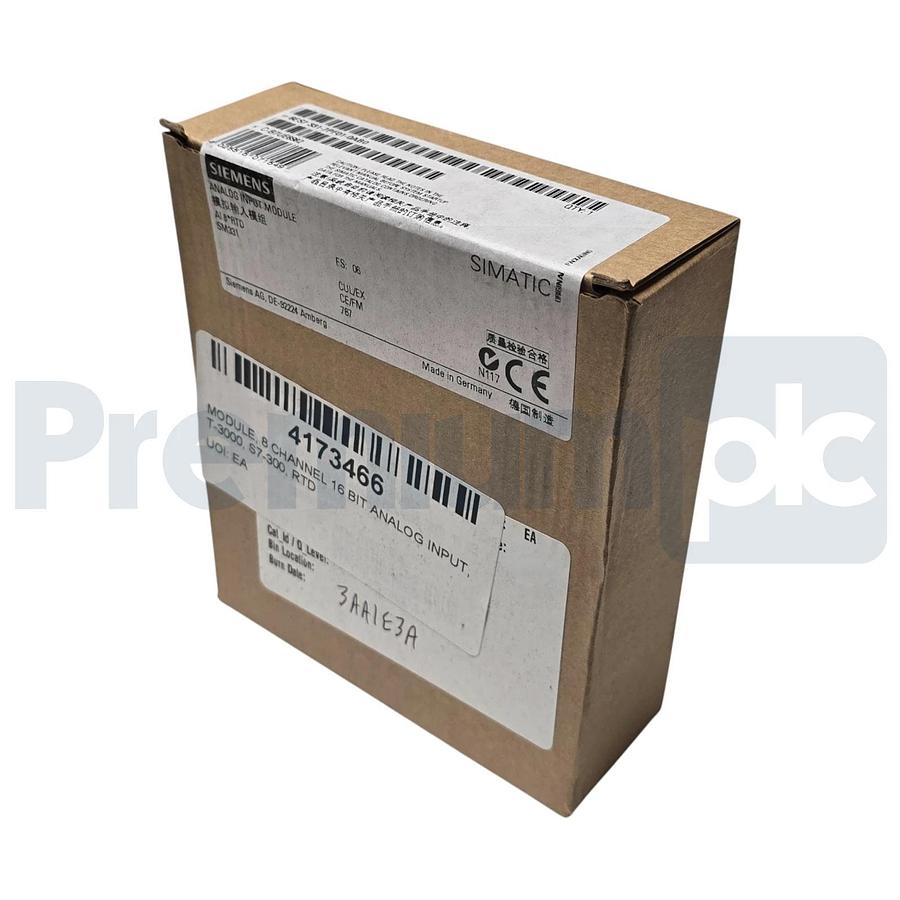 Used Siemens 6ES7331-7PF01-0AB0 SIMATIC S7-300 Analog Input SM331 8AI RTD 16-Bit NSFS