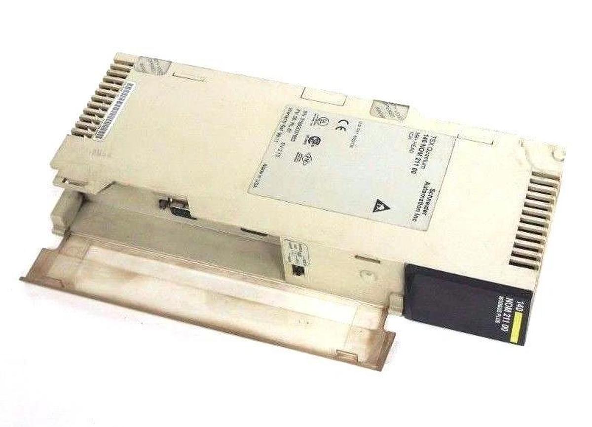 Used SCHNEIDER MODICON 140-NOM-211-00 TSX QUANTUM MB+ HEAD 1CH MODULE