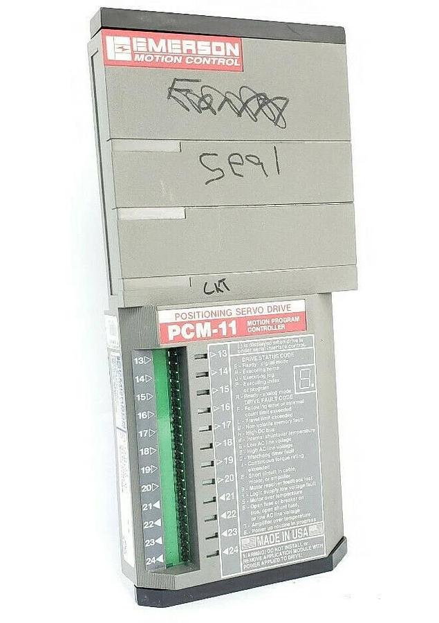 Used EMERSON PCM-11 MOTION PROGRAM CONTROLLER 960158-02