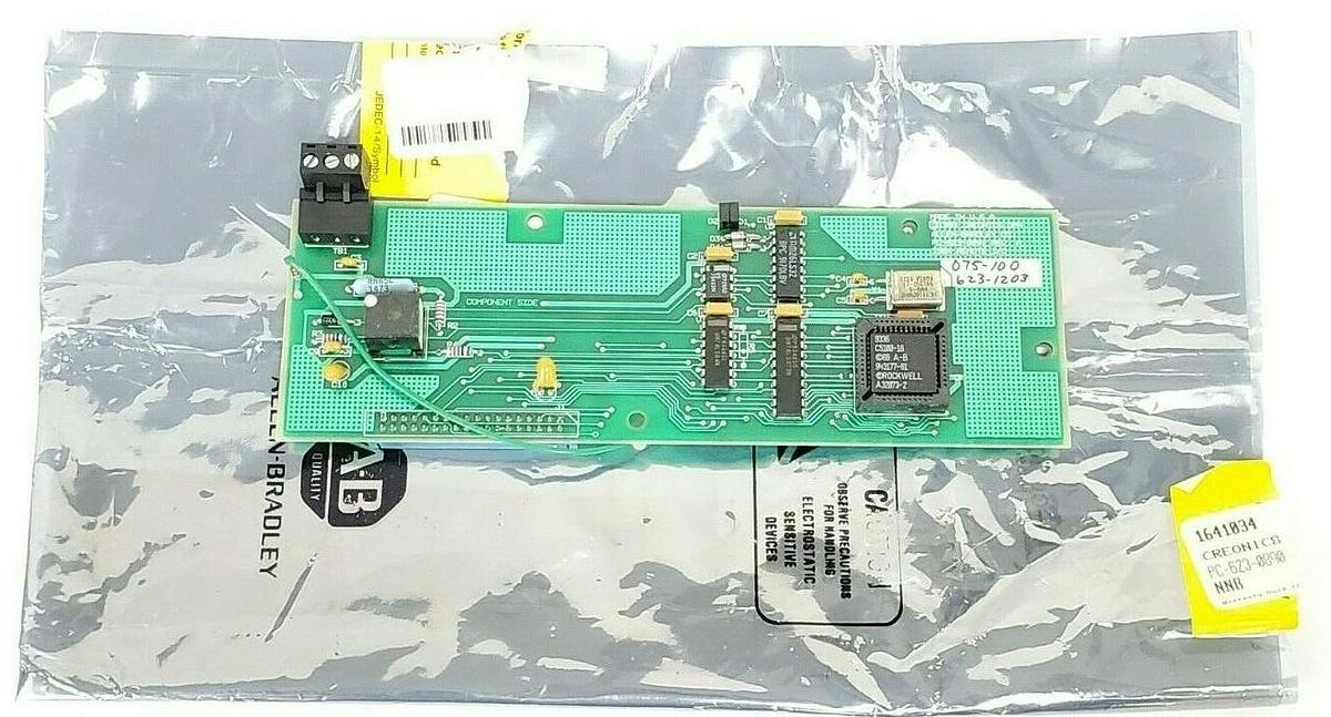 Used NEW ALLEN BRADLEY CREONICS PC-623-0890 REV. A ISBX REMOTE I/O PC6230890