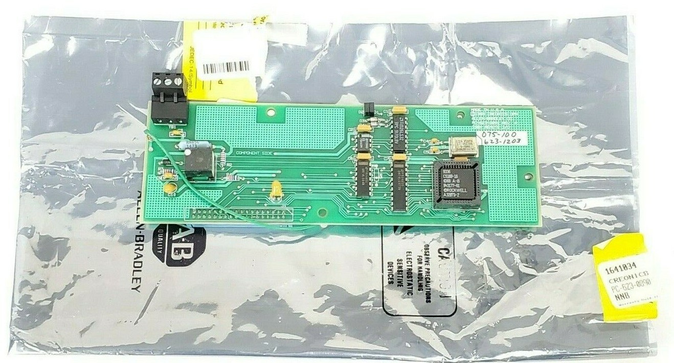 Used NEW ALLEN BRADLEY CREONICS PC-623-0890 REV. A ISBX REMOTE I/O PC6230890