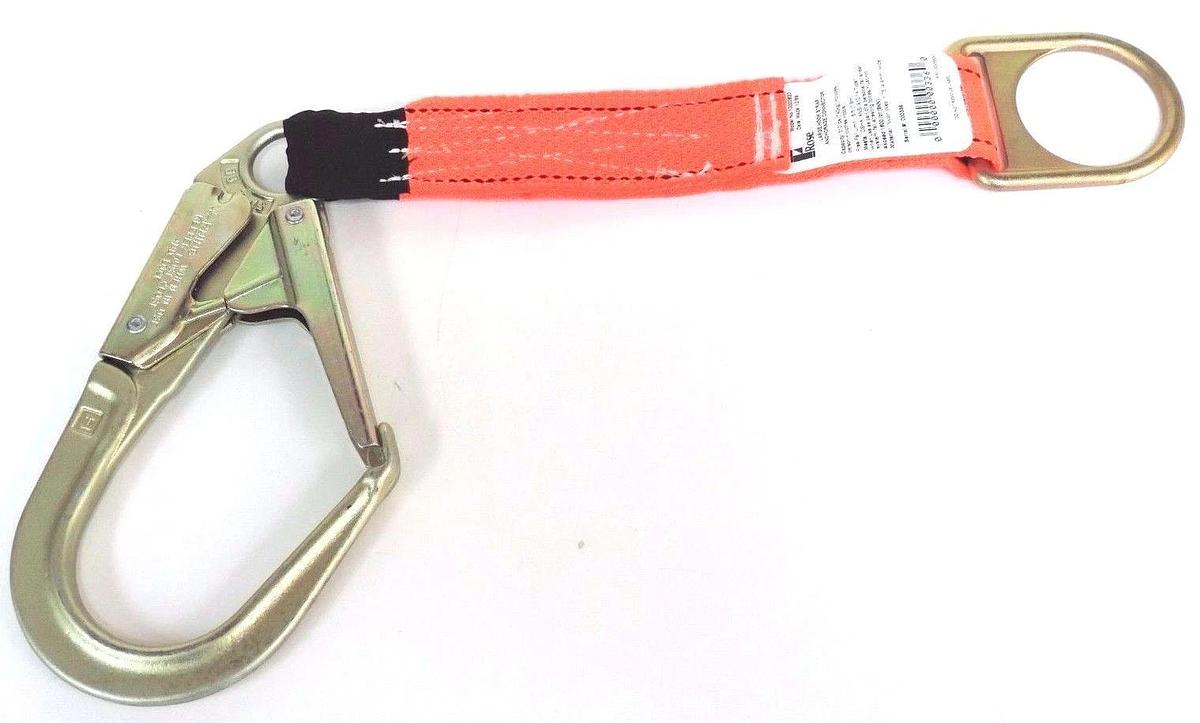 Used NEW ROSE 10002820 LARGE HOOK & STRAP ANCHORAGE CONNECTOR