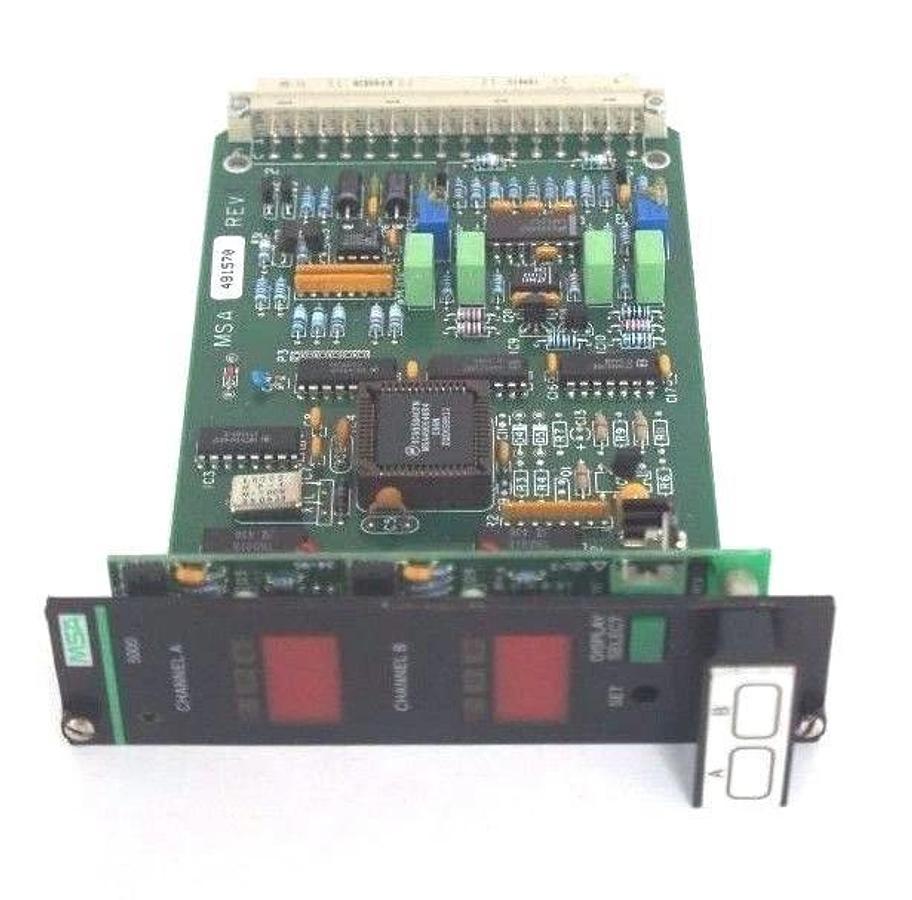 Refurbished REPAIRED MSA 490892 CONTROL MODULE 5000 SERIES REV 1, 491570