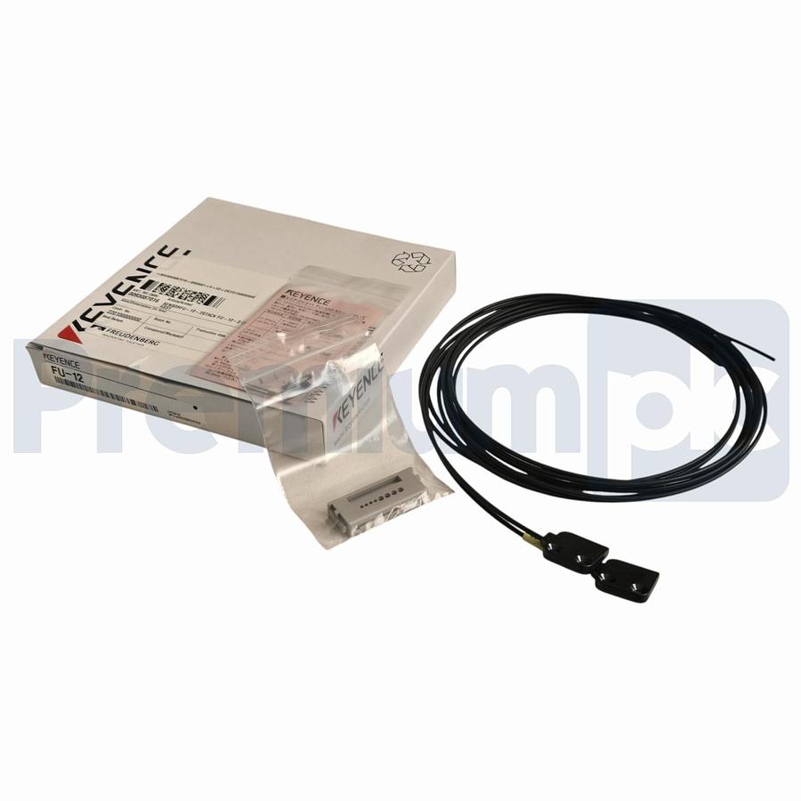 Keyence FU-12 | FU12 Fiber Unit Thrubeam Type Optic Sensor 10x3 mm NSMP