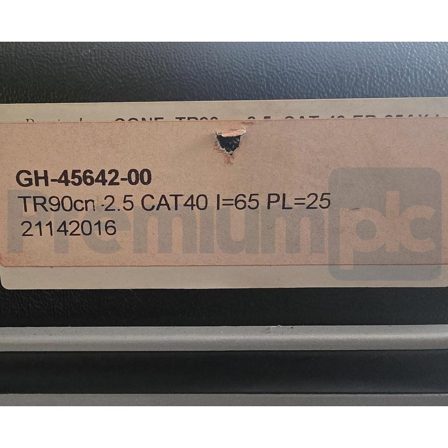 Used Alberti ER-AX25 T90 | TR90cn 2.5 CAT40 I=65 PL=25 CNC Right Angle Milling Head