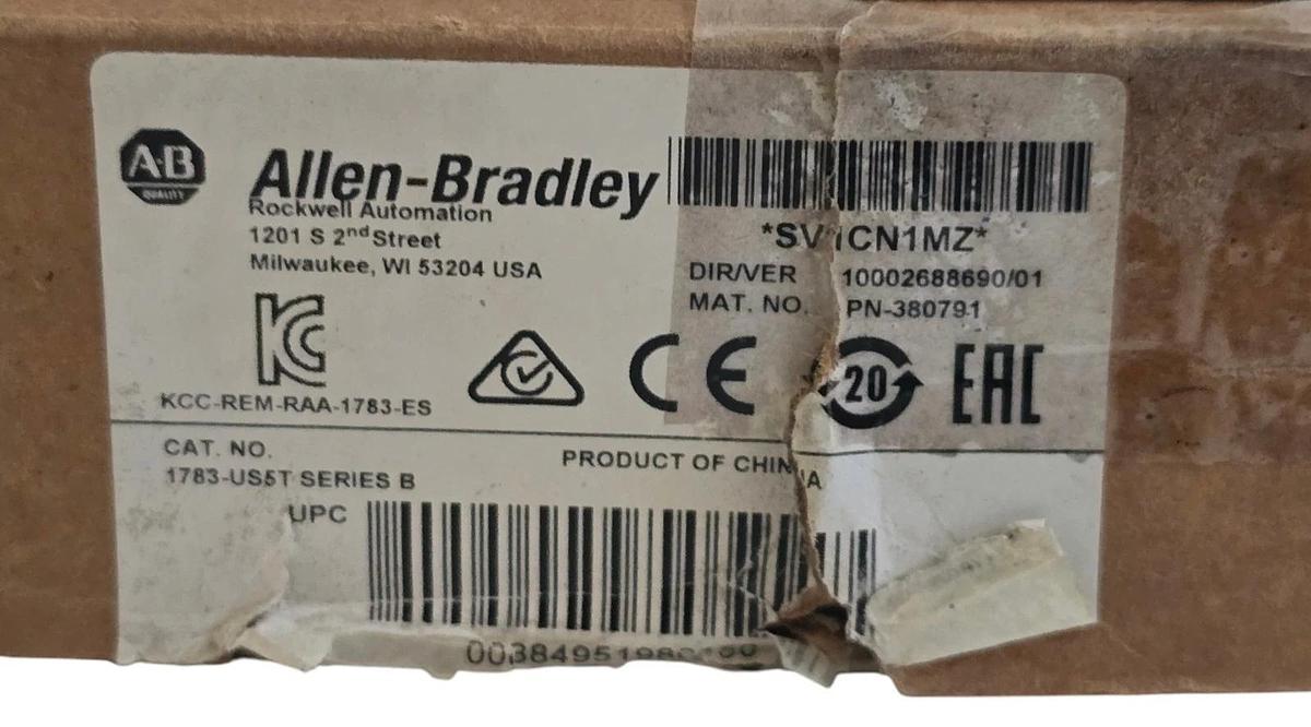 Allen-Bradley 1783-US5T /B Stratix 2000 5-Port Unmanaged Ethernet Switch NSMP 884951980150