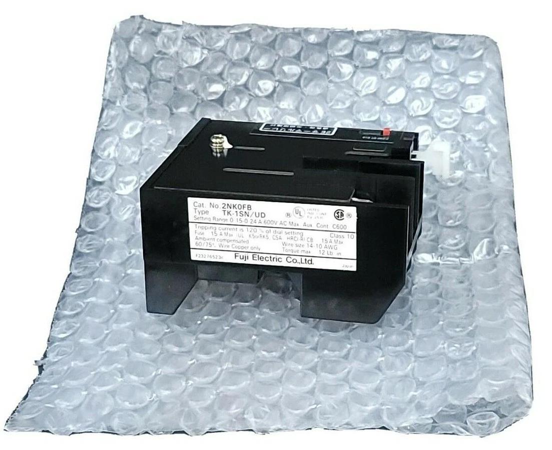 NEW FUJI ELECTRIC TK-1SN/UD 0.15-0.24A THERMAL OVERLOAD RELAY TK1SNUD, 2NK0FB