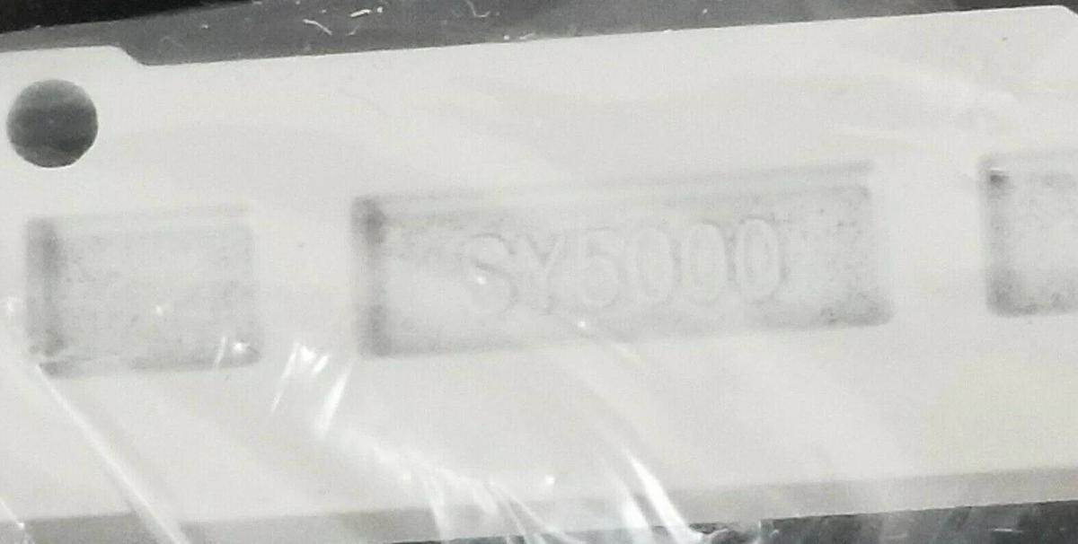 Used LOT OF 5 NEW SMC SY5000 SUB PLATES