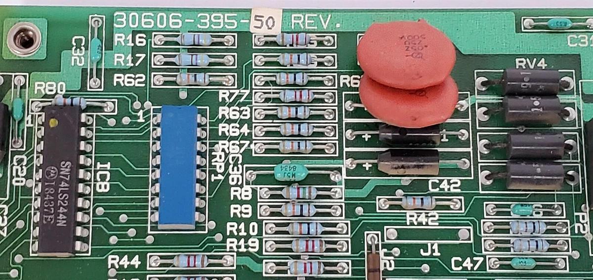Used GENERIC 30606-395-50 CIRCUIT BOARD W/ KEY 3060639550
