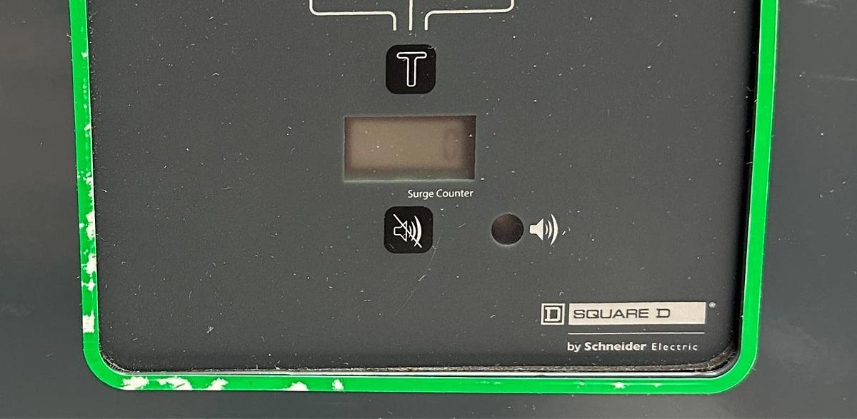 SCHNEIDER SQUARE D SSP02EMA12 Surgelogic PROTECTIVE DEVICE SERIES 002 120V NSMP