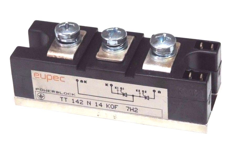 Used NEW EUPEC TT 142 N 14 KOF 7H2 POWERBLOCK TT142N14KOF7H2