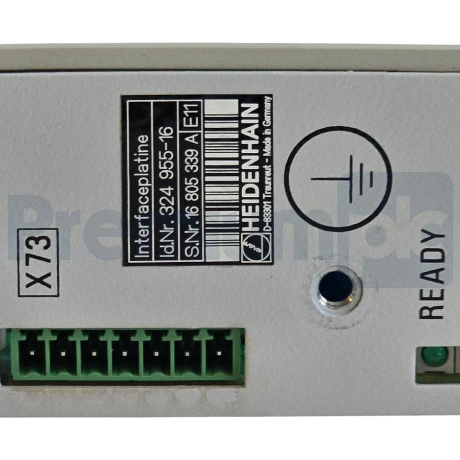 Used HEIDENHAIN 324955-16 Interface Board 1-Axis NC Range 342 955-16 32495516 USPI