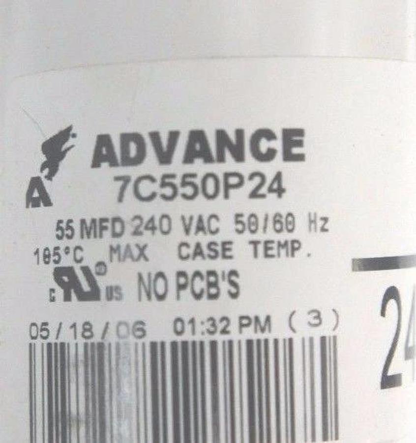 NIB ADVANCE 71A8493500D HPS BALLAST ASSEMBLY KIT 71A8493 7C550P24 LI501H4