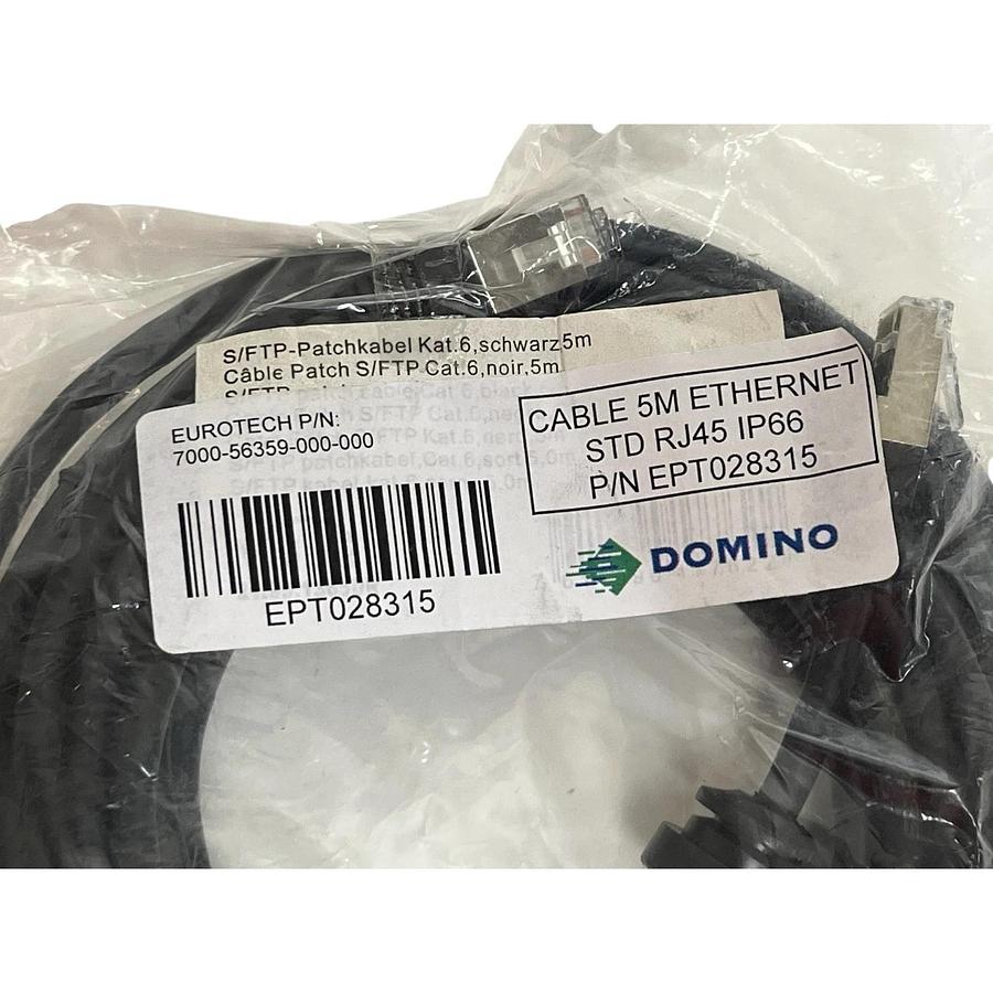 Domino EPT042202 Cloud Interface Power Adapter & EPT02815 5m Ethernet Cable New