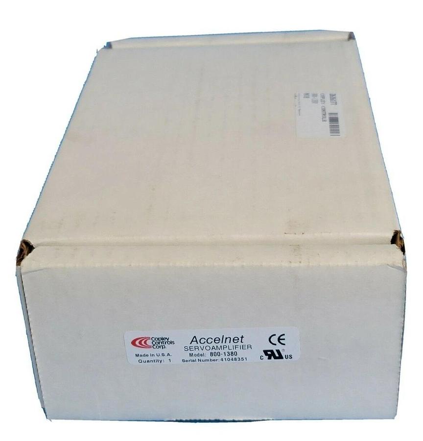 Used NIB COPLEY CONTROLS 800-1380 SERVO AMPLIFIER 8001380