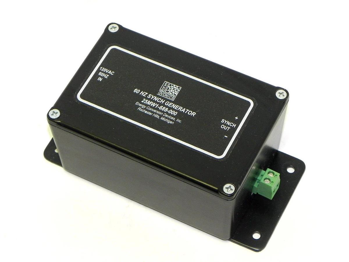 NEW ECD OVONICS 25MW1-688-000 SYNCH GENERATOR 120VAC, 60HZ, 25MW1688000