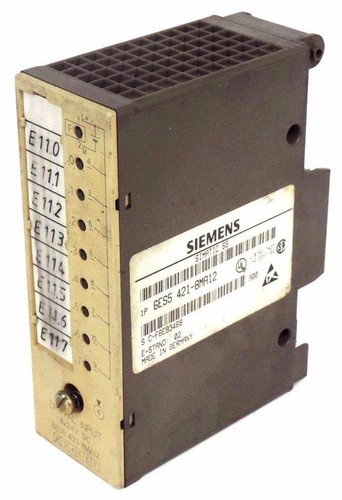 Used SIEMENS 6ES5 421-8MA12 SIMATIC S5 INPUT MODULE 6ES54218MA12
