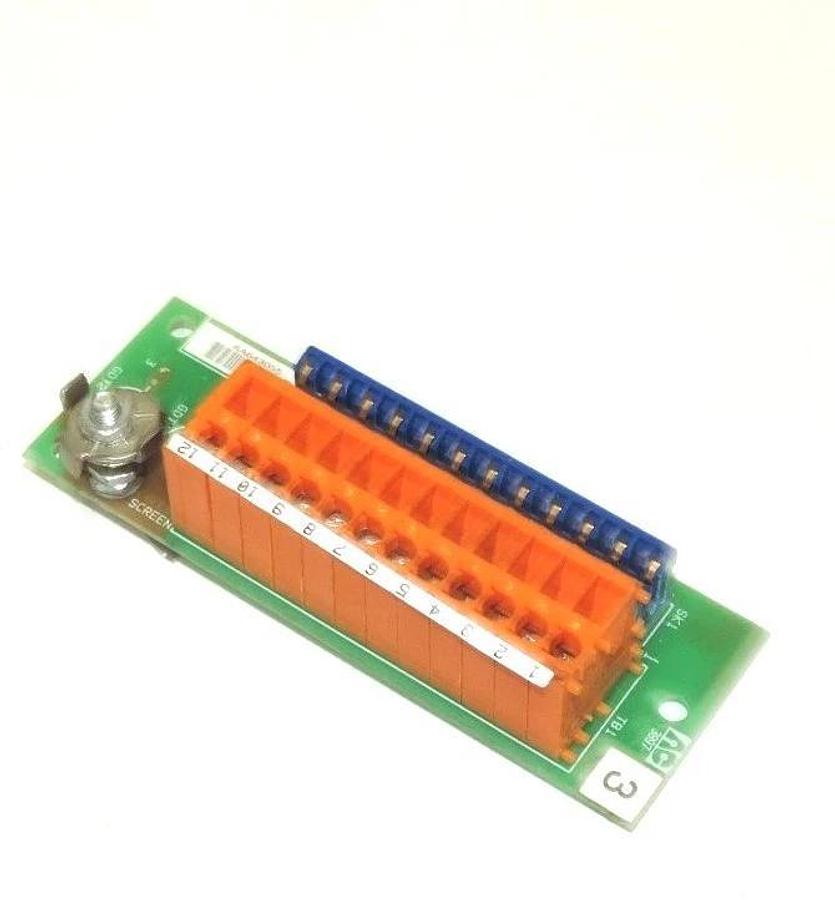 Used ABB KENT TAYLOR C1900/0303/0300 TERMINAL STRIP W/CONNECTORS FOR DATA RECORDER