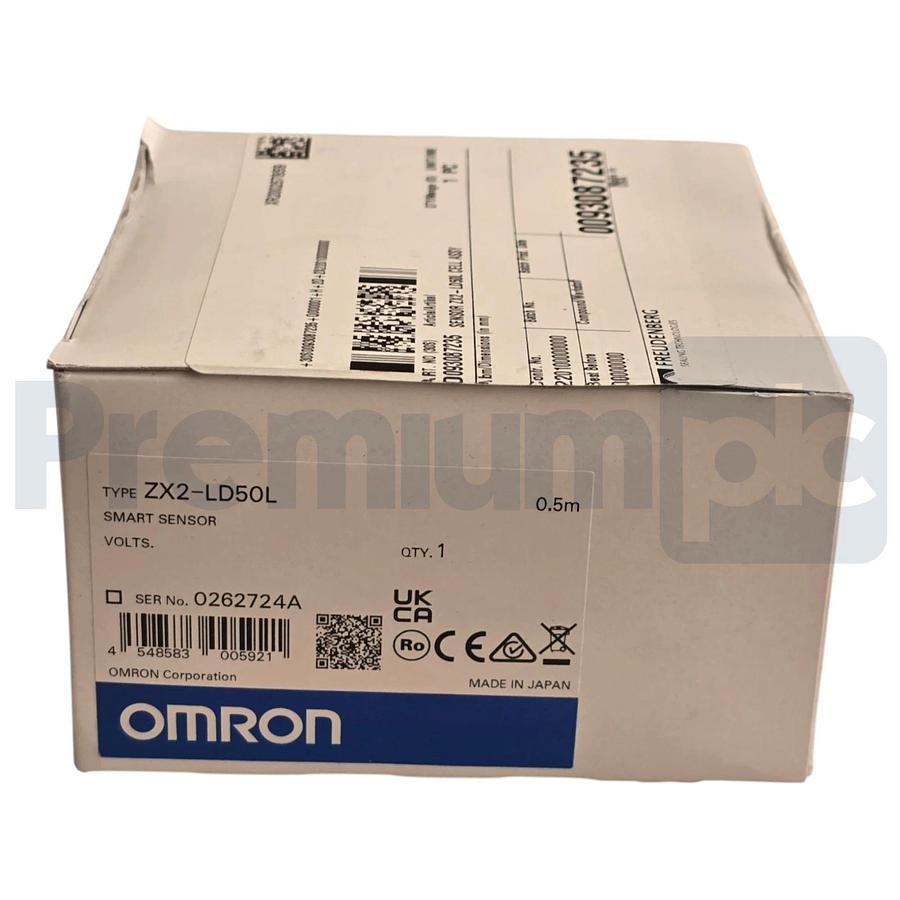 Omron ZX2-LD50L | ZX2LD50L ZX2 Smart Sensor HSDR-CMOS Laser Sensor 0.5m Cable