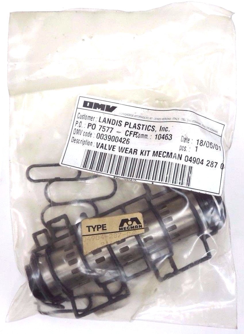 NEW MECMAN 04904-287-04 VALVE WEAR SEAL KIT FOR REXROTH VALVE 581-310