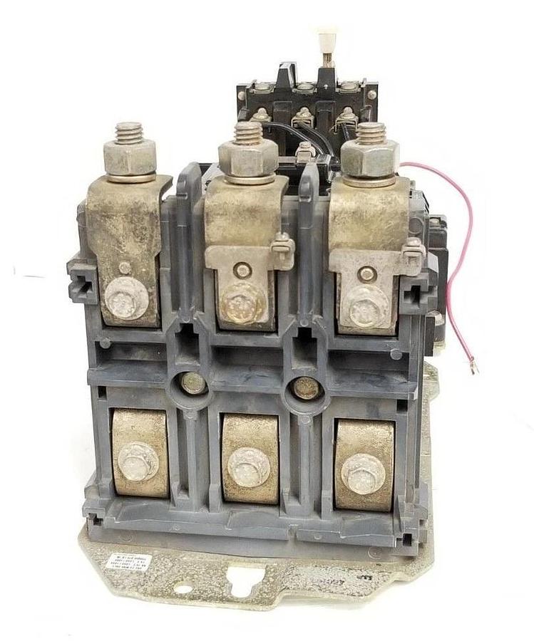 Used ALLEN BRADLEY 509-FOB NON-REVERSING STARTER NEMA SIZE 5, SER. L, 3P, 3PH, 509FOB