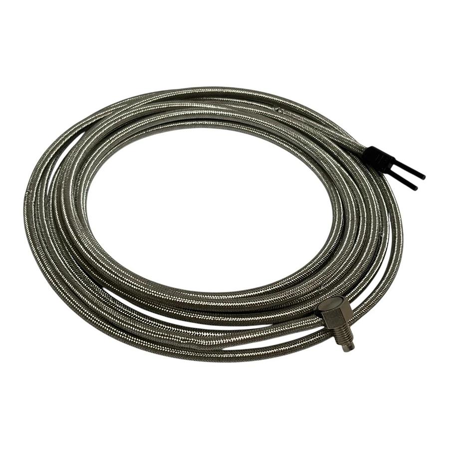 Keyence FU-67TG3 Hex Head Diffuse Fiber Optic Sensor Armored Cable FU-67TG New