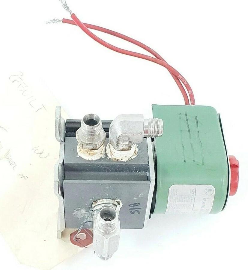 Refurbished REBUILT ASCO 8340A 3 SOLENOID VALVE PIPE: 1/4'' VOLTS/HZ 110/50 120/60 8340A3