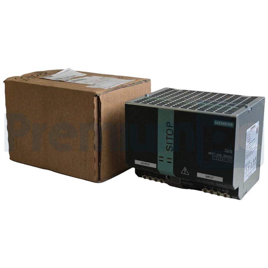 Siemens 6EP1436-3BA00 SITOP Modular Power Supply 3Ph 400-500VAC 24VDC 20A NSMP